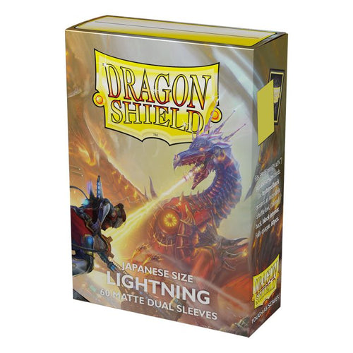 Dragon Shield Dual Matte Lightning Japanese Size Sleeves 60-Count