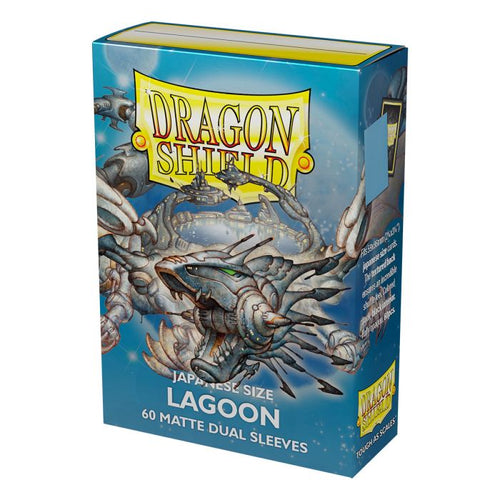 Dragon Shield Dual Matte Lagoon Japanese Size Sleeves 60-Count
