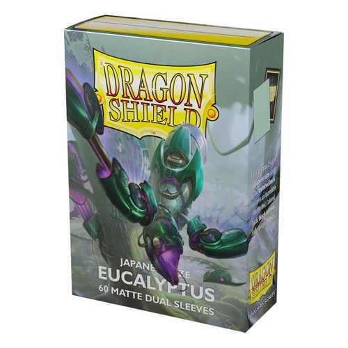 Dragon Shield Dual Matte Eucalyptus Japanese Size Sleeves 60-Count