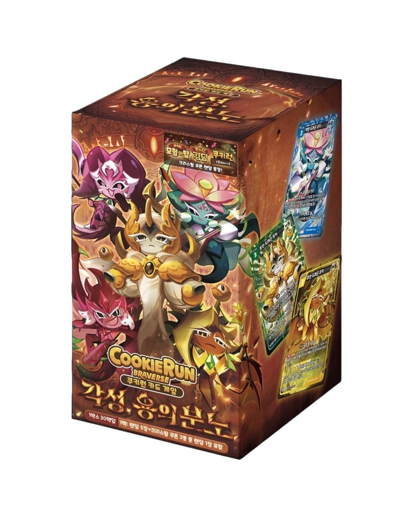 CookieRun Braverse TCG: Awakening, Dragon's Wrath Booster Box (Korean)