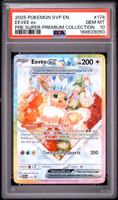Eevee ex SPC Promo Scarlet Violet Promo 174 PSA 10