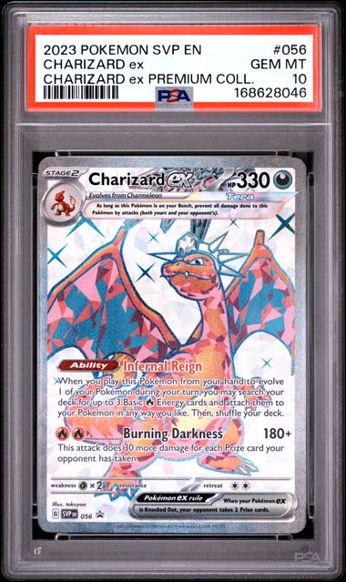 Charizard ex Scarlet Violet Promo 056 PSA 10