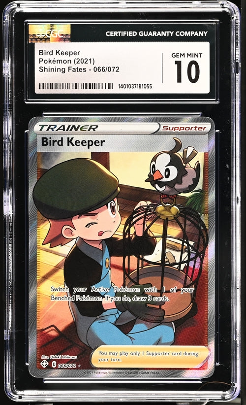 Bird Keeper Shining Fates 066/072 CGC 10