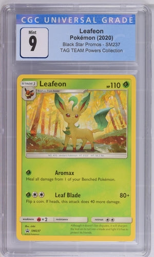 Leafeon Promo SM237 CGC 9