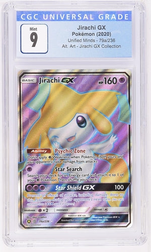 Jirachi GX SM Promo 79a/236 CGC 9