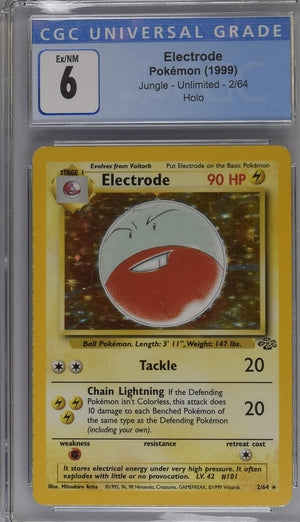 Electrode Jungle Unlimited 2/64 CGC CGC 6