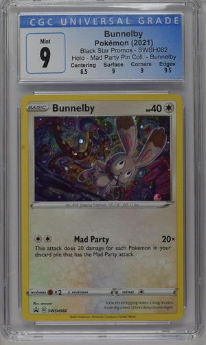 Bunnelby Promo SWSH082 CGC 9