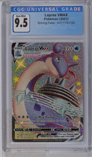 Lapras VMAX Shining Fates SV111/SV122 CGC 9.5 Gem Mint