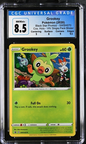 Grookey Promo SWSH070 CGC 8.5