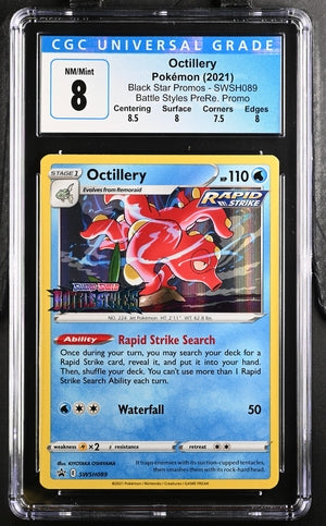 Octillery Promo SWSH089 CGC 8