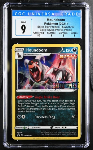 Houndoom Promo SWSH090 CGC 9