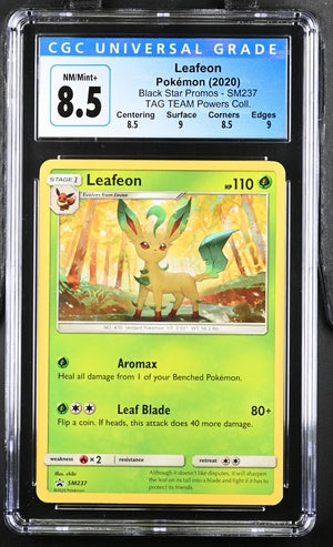 Leafeon Promo SM237 CGC 8.5