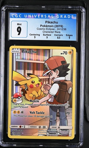 Pikachu Cosmic Eclipse 241/236 CGC 9