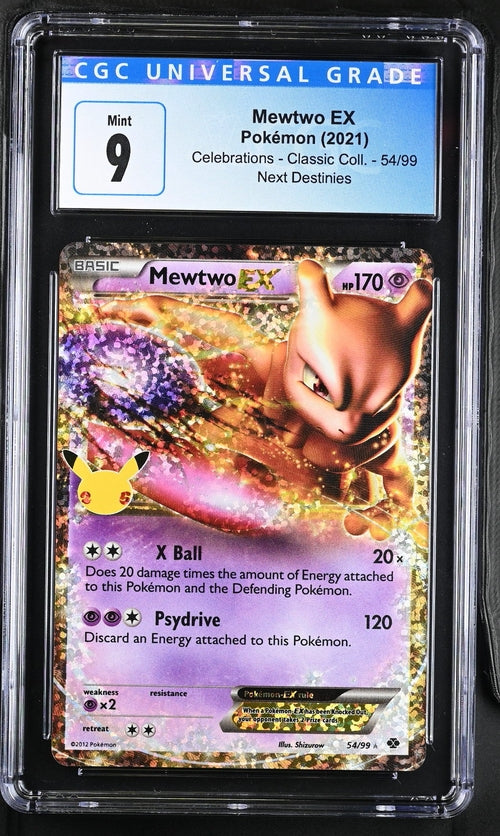 Mewtwo ex Celebrations 54/99 CGC 9