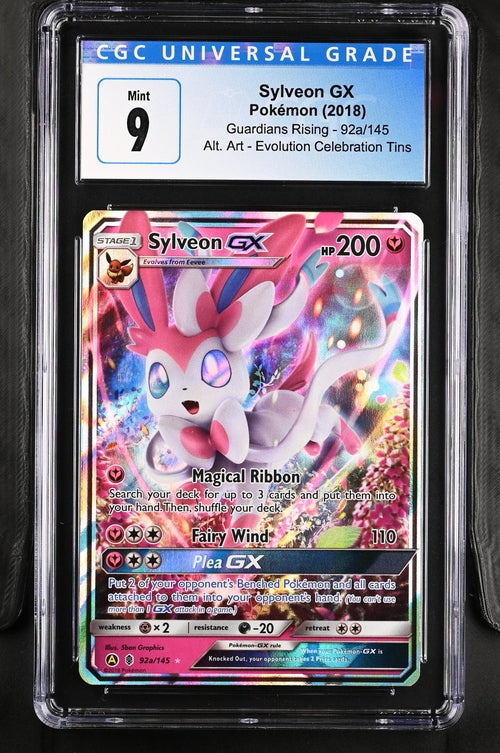 Sylveon GX Promo 92a/145 CGC 9