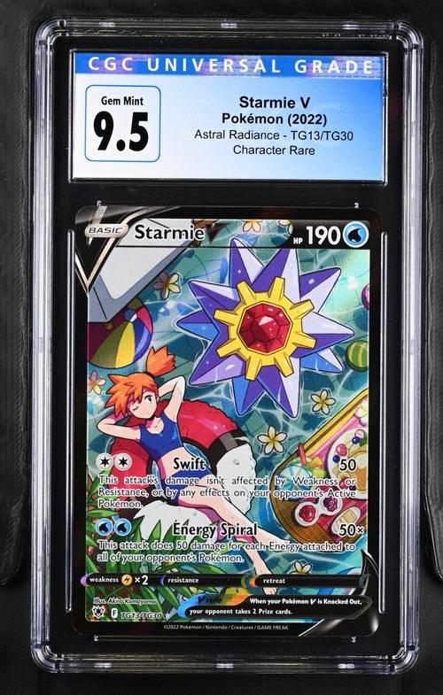 Pokemon: Starmie V Astral Radiance TG13/TG30 CGC 9.5 Gem Mint - Josh's Cards