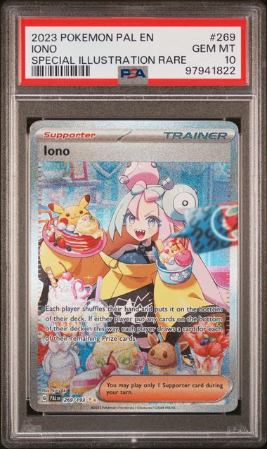 Iono Paldea Evolved 269/193 PSA 10