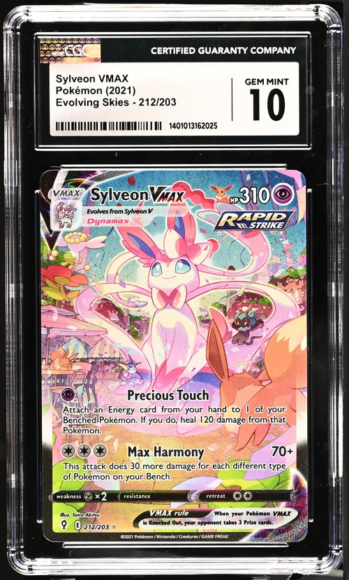 Sylveon VMAX Evolving Skies 212/203 CGC 10