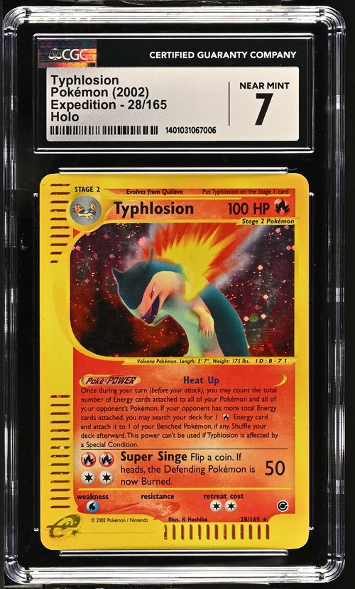 Typhlosion Expedition 28/165 CGC 7