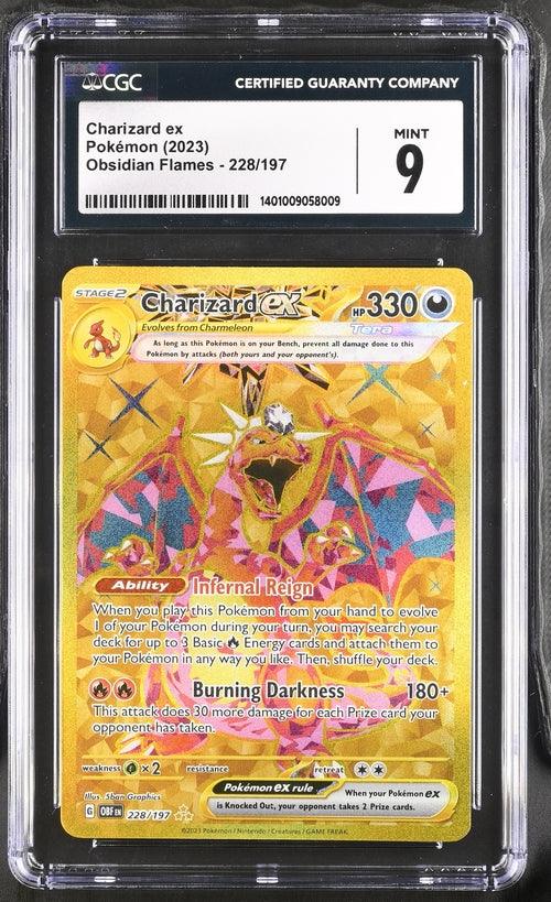 Pokemon: Charizard ex Obsidian Flames 228/197 CGC 9 - Josh's Cards