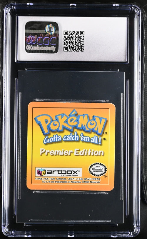 Pokemon: Goldeen/Seaking Action Flipz Premiere Edition 1999 Artbox #16 CGC 8