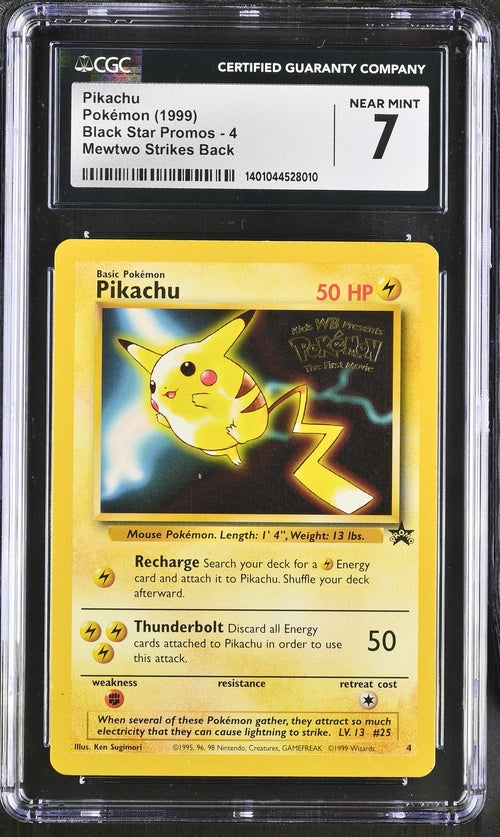 Pikachu Movie Promo 4 CGC 7