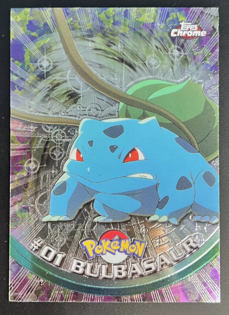 Bulbasaur Foil (01) [Topps Pokemon Chrome Series 1]