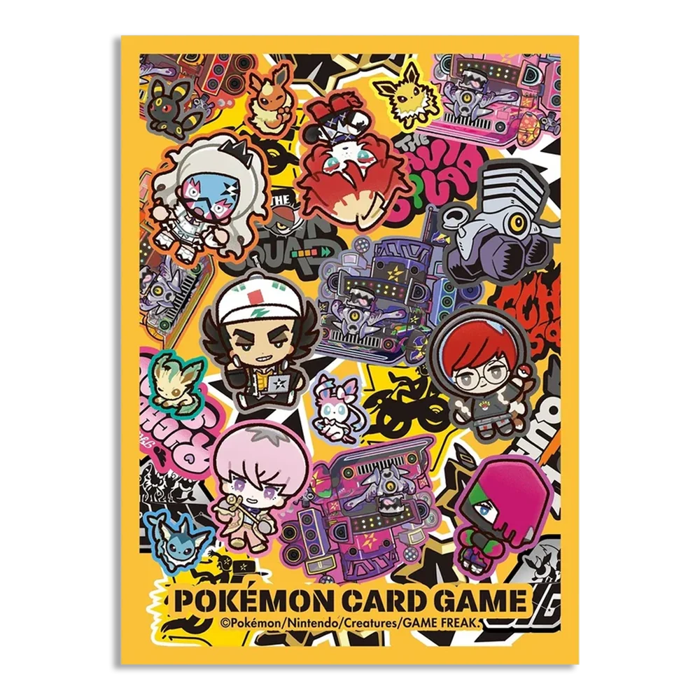 Pokémon Card Sleeve - Chibi Trainers & Eeveelutions (Single Sleeve)