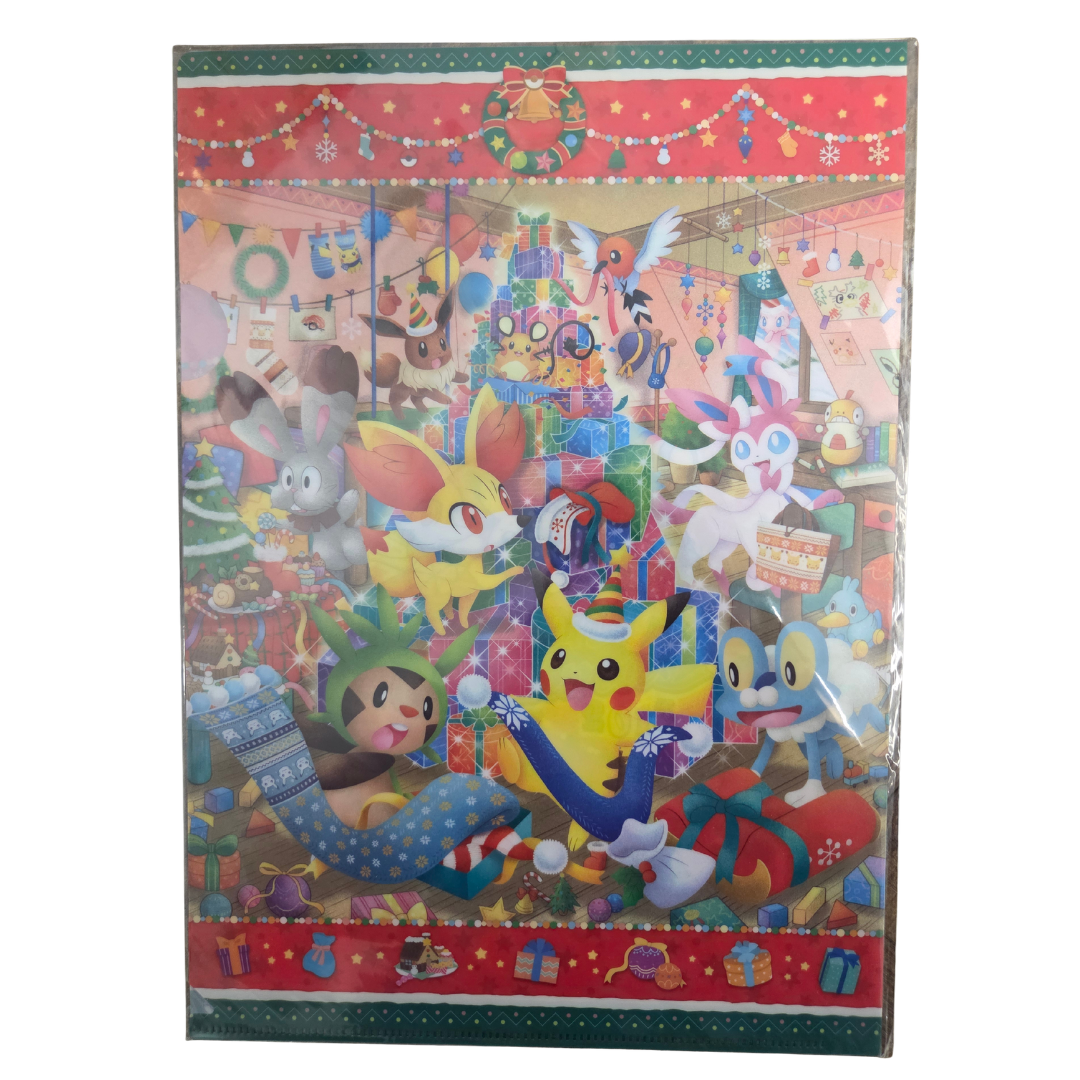 Pokemon: Christmas 2013 Clear File Pokémon Japan