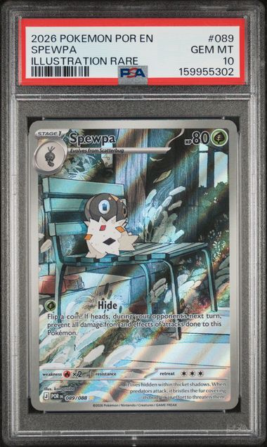 Spewpa Perfect Order 089/088 PSA 10