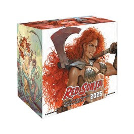 Red Sonja 2025 Deluxe Ultra-Premium Trading Card Set