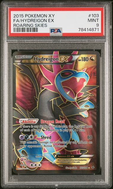 Hydreigon EX Roaring Skies 103/108 PSA 9