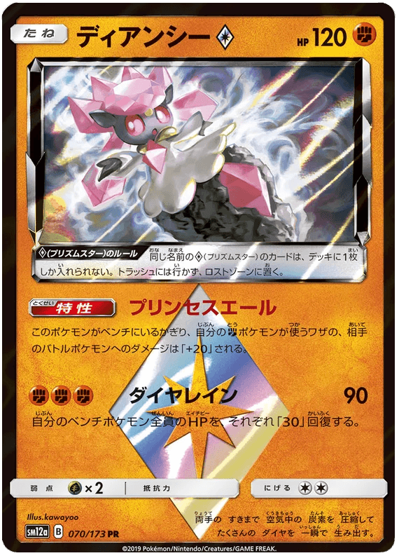 Diancie Prism (070/173) [Tag Team GX All Stars] - Josh's Cards