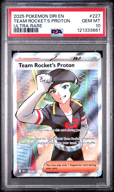 Team Rocket's Proton Destined Rivals 227/182 PSA 10