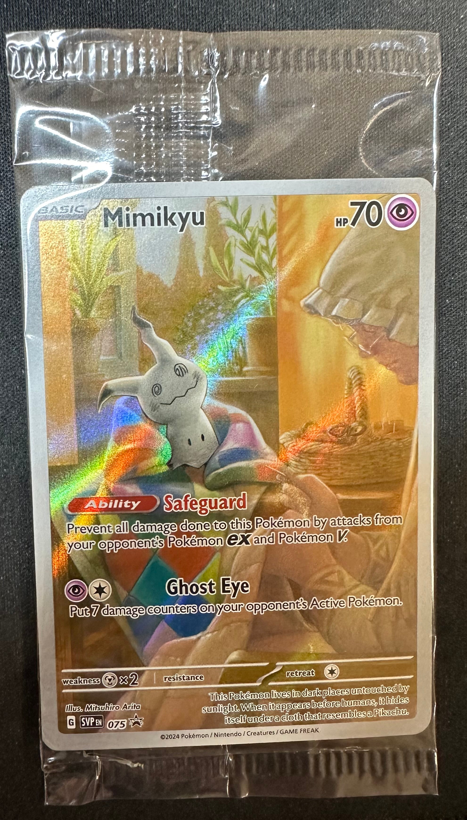 Mimikyu [Sealed] (SVP075) [Scarlet & Violet: Black Star Promos]