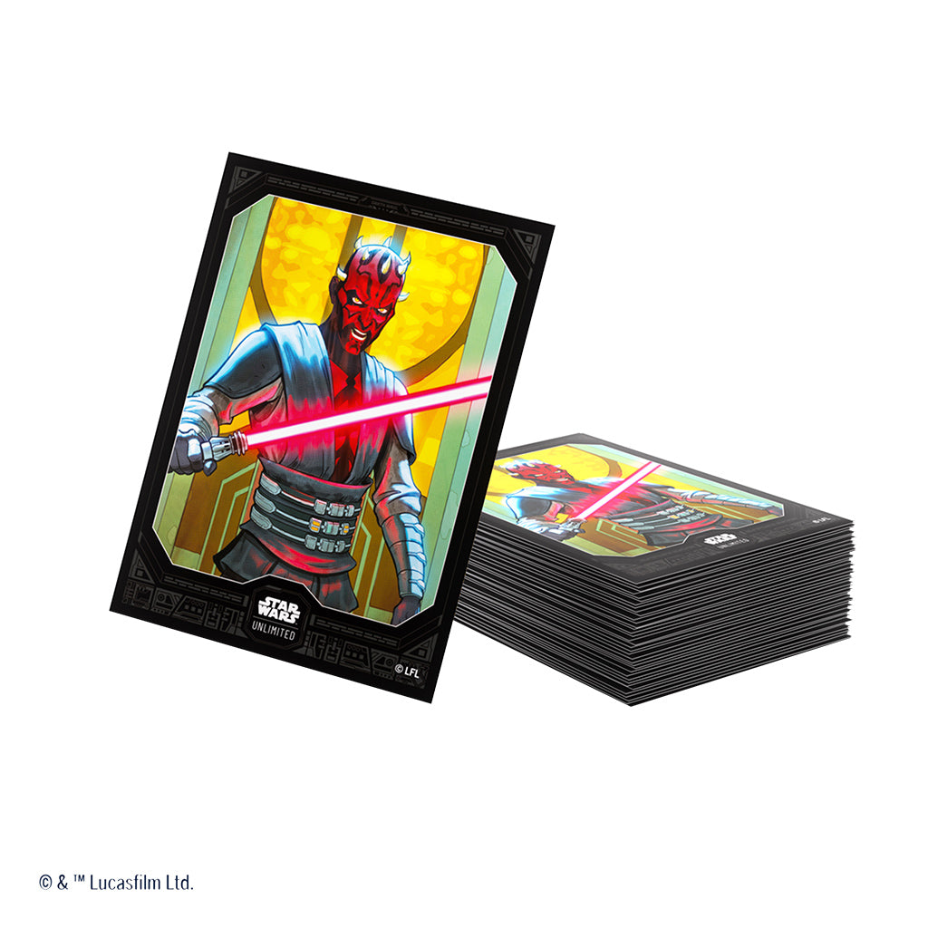 Gamegenic Star Wars: Unlimited Art Sleeves - Darth Maul (60ct)