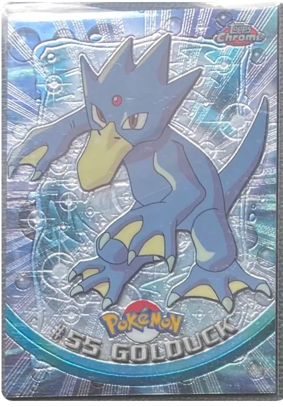 Pokemon: Golduck Topps Chrome 55 - Near Mint