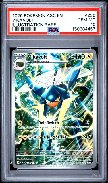 Vikavolt IR Ascended Heroes 230/217 PSA 10