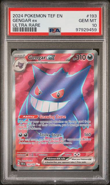 Gengar ex Temporal Forces 193/162 PSA 10