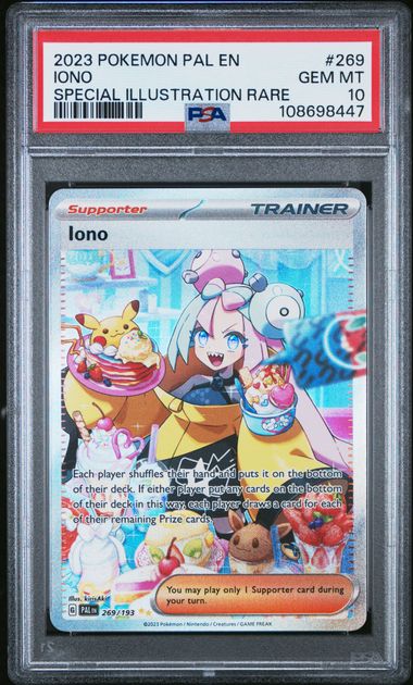 Iono Paldea Evolved 269/193 PSA 10