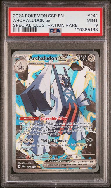 Archuladon ex Surging Sparks 241/191 PSA 9