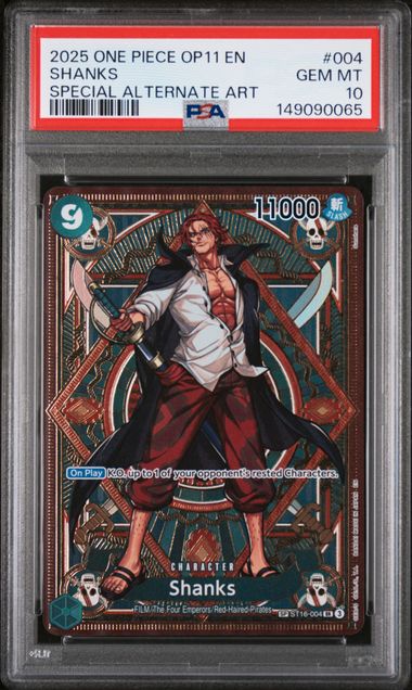 Shanks SP A Fist of Divine Speed ST16-004 PSA 10