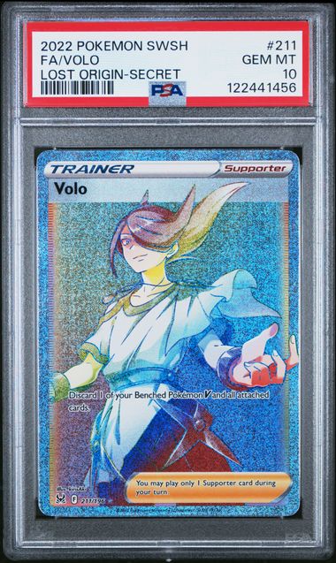 Volo Lost Origin 211/196 PSA 10