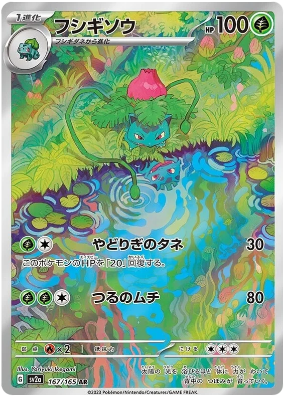 Ivysaur (167/165) [Japanese Pokemon 151]