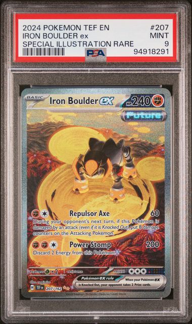 Iron Boulder ex Temporal Forces 207/162 PSA 9