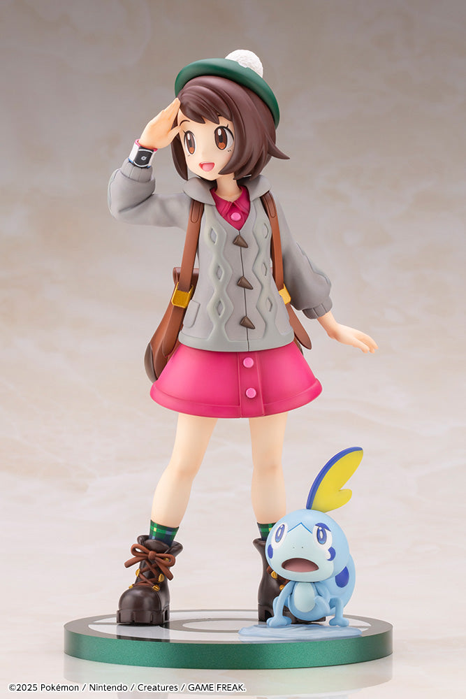 Pokemon ArtFX J Statue - Gloria with Sobble