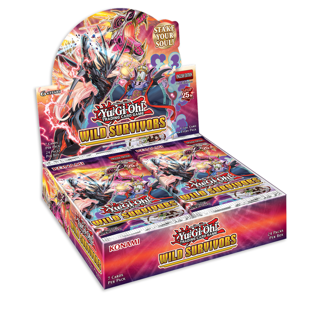 Yu-Gi-Oh! Wild Survivors! 1st Edition Booster Box