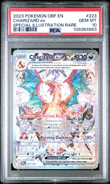 Charizard ex Obsidian Flames 223/197 PSA 10