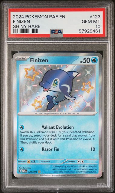 Finizen Paldean Fates 123/091 PSA 10