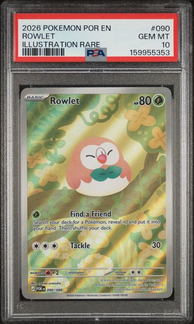 Rowlet Perfect Order 090/088 PSA 10